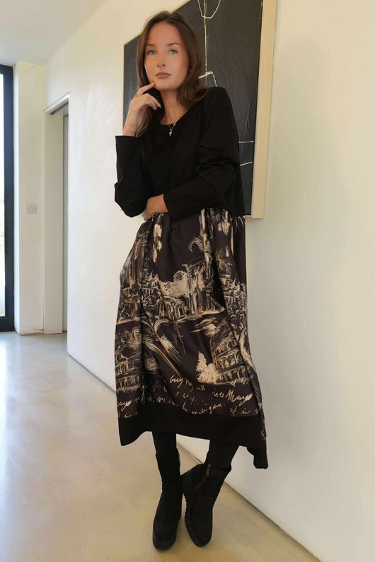 Dominian Smock Dress Rome /7=